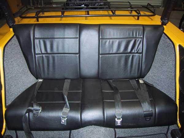 Wombat Rear Bench Seat