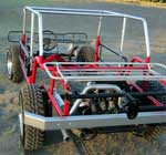 Rear Bumper, Tire Carrier, Top Frame, Body Sub-Frame